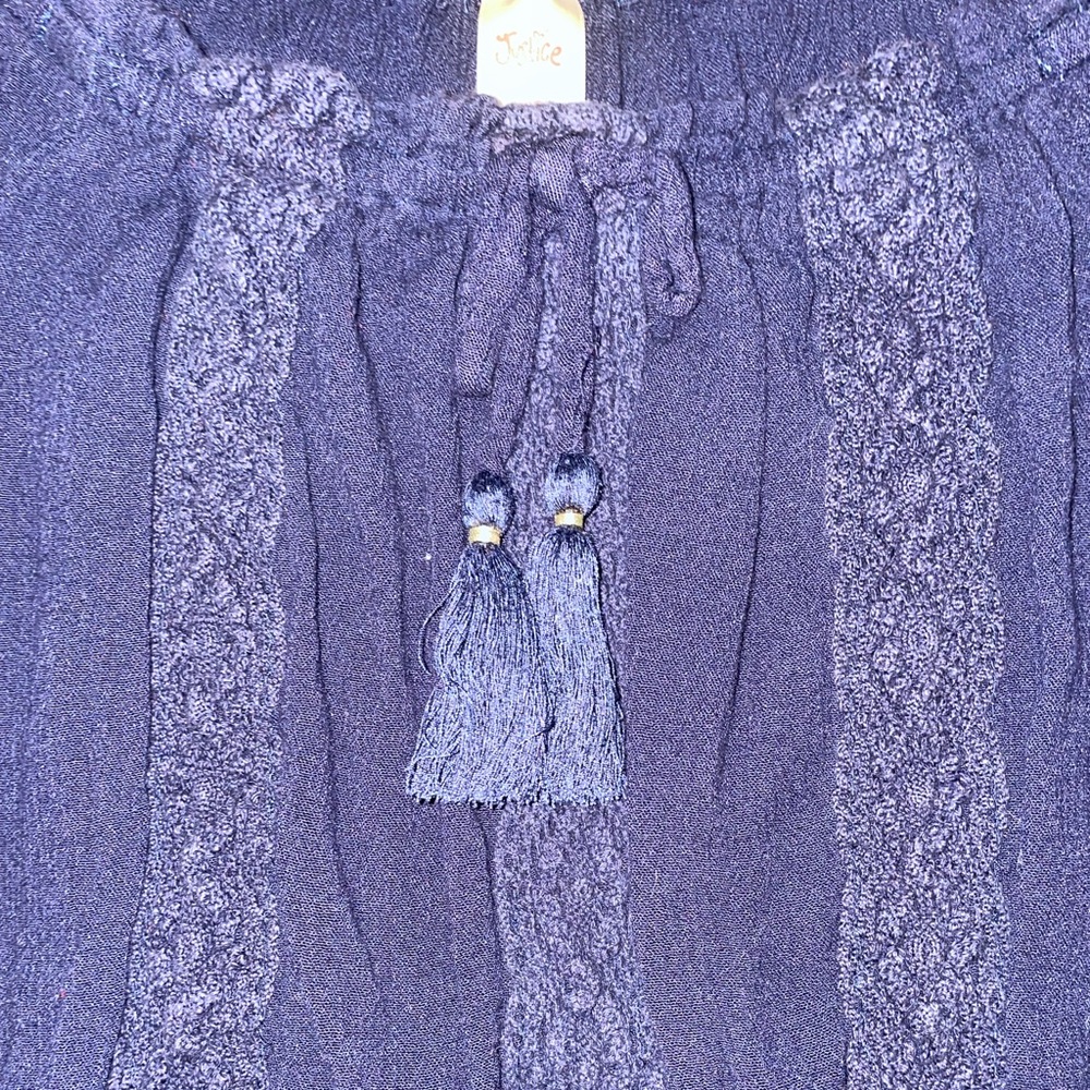Blue Justice Blouse